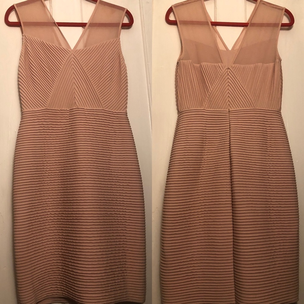 Calvin Klein | Blush Pink Ribbed Bodycon Dress